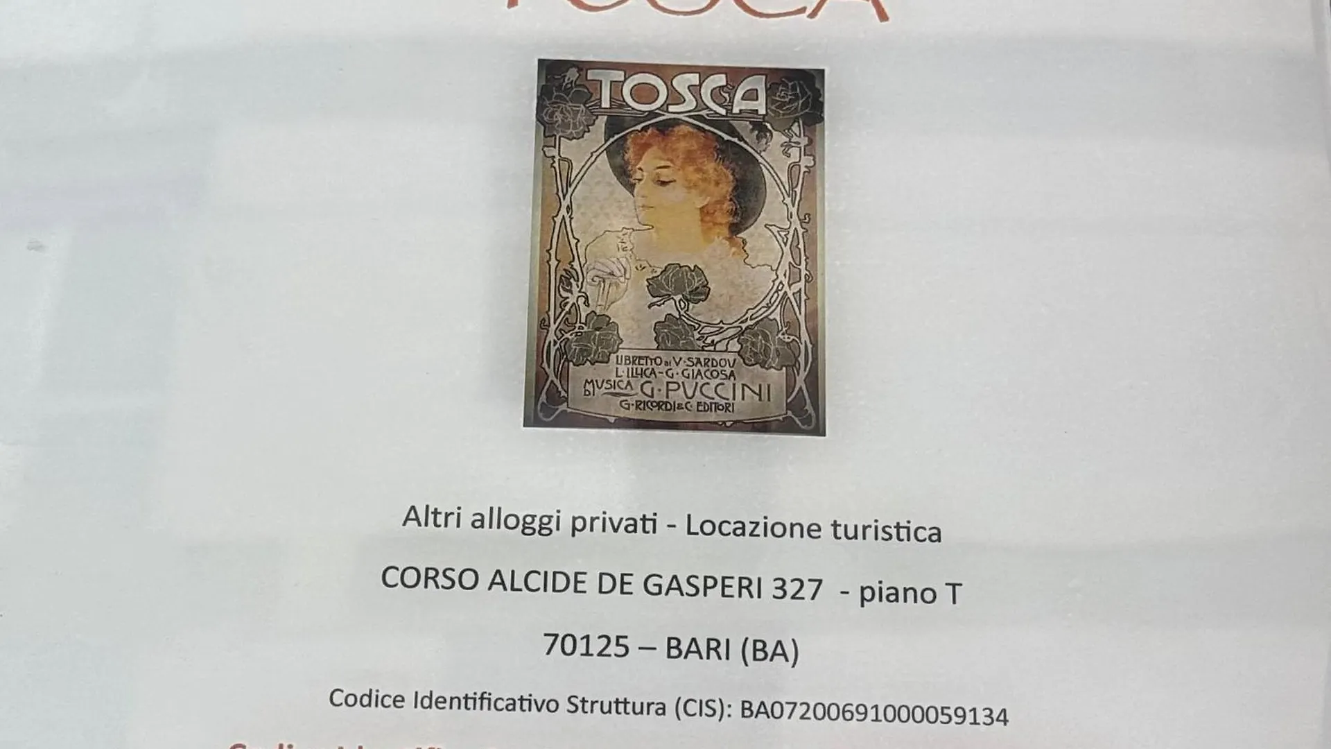 Tosca Apartment Bari
